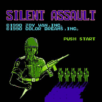Silent Assault Title Screen